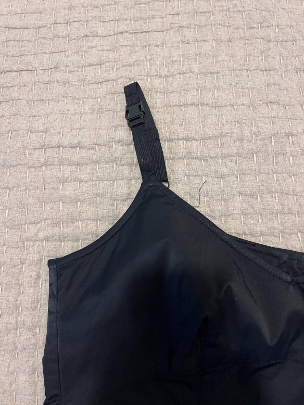 BLACK BUSTIER/CAMI TOP, SIZE 10, EUC, Annie Thompson, Y2K - Picture 10 of 16